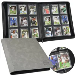 Top Loader Card Binder 9 Pocket Hard Case Collectibles Sports Cards Holder 288 - Image 1