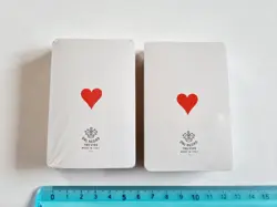 CARTE DA GIOCO BACCARA LUSSO DAL NEGRO POKER VINTAGE ORIGINAL PLAYING CARDS NEW - Image 3