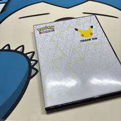 Pokemon Jumbo Card Binder Complete 25 Card Set + Binder + Charizard + Sylveon ++ - Image 1