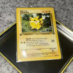 1st Edition Pikachu 60/64 Mint! 💎 | Vintage WOTC Grail Card | Pokemon TCG NM - Image 2