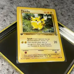 1st Edition Pikachu 60/64 Mint! 💎 | Vintage WOTC Grail Card | Pokemon TCG NM - Image 4