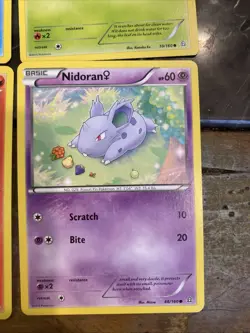Pokemon 2015 Primal Clash 4 Cute Cards Spheal Lotad Torchic Nidoran - Image 2