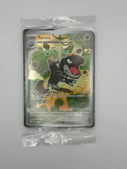Pokemon Tyrunt MEP/070 Perfect Order Pokemon Center ETB Promo Cards (Sealed) - Image 1
