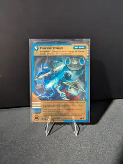 2011 LEGO Ninjago TCG - FORCE FIELD - Gold Lightning Card #45/81 - Image 1