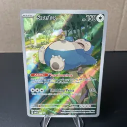 Snorlax 051 Sv: Scarlet & Violet Promo Cards Holo LP - Image 1