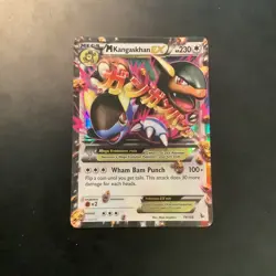 M Kangaskhan EX - 79/106 - Ultra Rare Flashfire - Pokemon Card - LP - Image 1