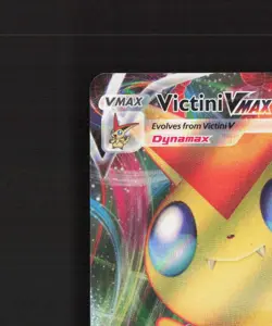 Victini VMAX 022/163 Battle Styles Ultra Rare Holo Pokemon Card LP - Image 3
