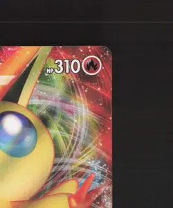 Victini VMAX 022/163 Battle Styles Ultra Rare Holo Pokemon Card LP - Image 4