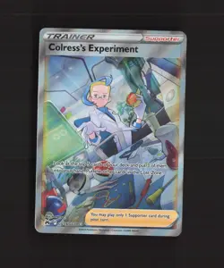 Colress's Experiment GG59/GG70 Crown Zenith Full Art Ultra Rare Pokemon Card DMG - Image 1