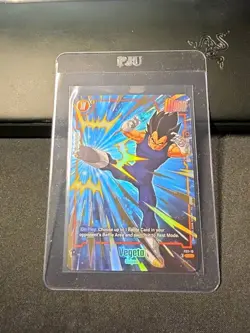 Dragon Ball Vegeta FS11-13 C* Gold Foil Bonus Pack Card Starter Deck FS11 EX - Image 1