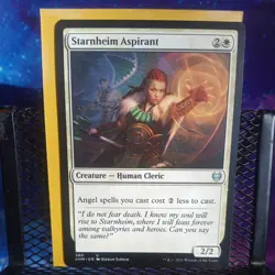 MtG Starnheim Aspirant NM Kaldheim uncommon Magic the Gathering card - Image 2