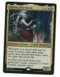 MTG Varina Lich Queen Double Masters 2022 Magic The Gathering TCG - Image 1