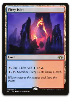 Fiery Islet #238 (NM) Modern Horizons MH1 Magic MTG - Image 1