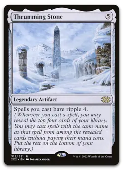 Thrumming Stone #315 (NM) Double Masters 2022 2X2 Magic MTG - Image 1