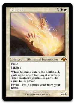 Solitude (Retro Frame) #3 (NM) Modern Horizons 2 MH2 Magic MTG - Image 1