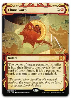 Chaos Warp #36 (NM) Strixhaven STA Magic MTG - Image 1