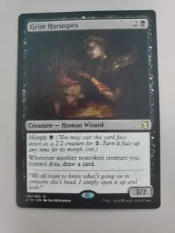 MTG Grim Haruspex Commander 2019 Regular Rare - Image 1
