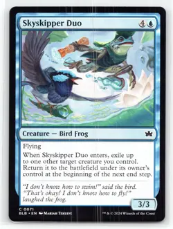 MTG NM Normal Skyskipper Duo 71 C Bloomburrow - Image 1