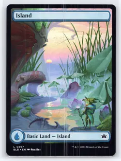 MTG NM Normal Island () 267 L Bloomburrow - Image 1