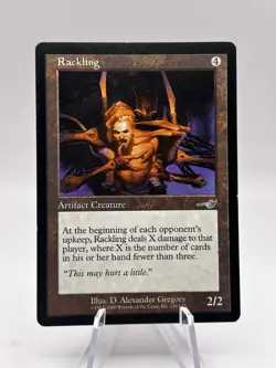 Rackling 136/143 Nemesis NEM MTG LP - Image 1