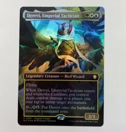 Derevi, Empyrial Tactician (Borderless) Commander: Bloomburrow Foil - Image 1