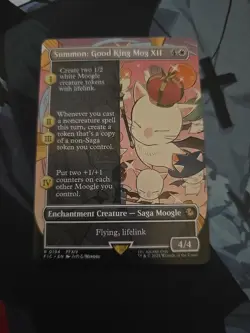 MTG Summon: Good King Mog Final Fantasy - Image 1