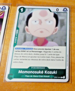 ONE PIECE CARD GAME RARE HOLO CARTE FRANCAISE OP01-041 FR JCC MINT - Image 1