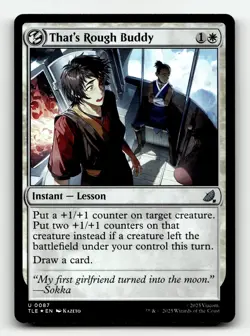 That's Rough Buddy 87 Foil U Avatar: The Last Airbender: Eternal-Legal - Image 1