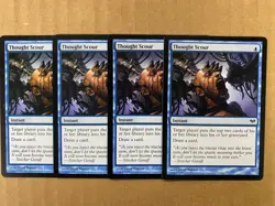 MTG 4x Thought Scour # 52 Dark Ascension Pauper Magic the Gathering x4 NM - Image 1