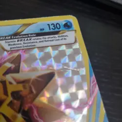 Pokemon TCG Starmie Break XY Evolutions Holo Rare Card 32/108 - Image 3