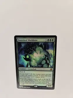 Famished Worldsire NM Edge of Eternities Foil Magic The Gathering Mtg Near Mint - Image 3