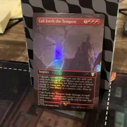 The Lord of the Rings: Call Forth the Tempest Foil Rare Sorcery Red - Image 1
