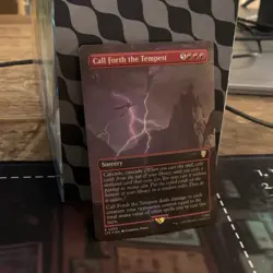 The Lord of the Rings: Call Forth the Tempest Foil Rare Sorcery Red - Image 3