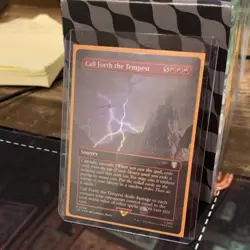 The Lord of the Rings: Call Forth the Tempest Foil Rare Sorcery Red - Image 4