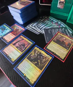 MTG Universes Beyond Warhammer 40K Tyranid Swarm Commander Deck Sleeves Deck Box - Image 3