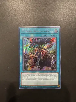 Yugioh Fusion Deployment Secret Rare RA02 - Image 1