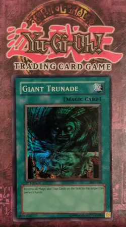 Yu-Gi-Oh! Giant Trunade MRL-048 Magic Ruler Spell 1st Edition Konami English - Image 1
