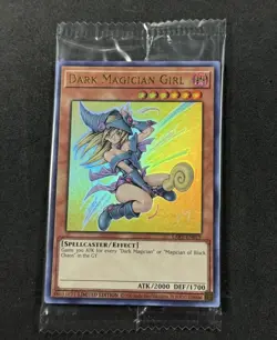 Yugioh Dark Magician Girl LART-EN019 Ultra Rare Lost Art SEALED - Image 1