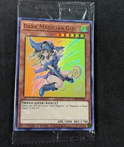 Yugioh Dark Magician Girl LART-EN019 Ultra Rare Lost Art SEALED - Image 2
