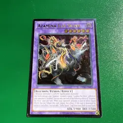 Yugioh Azamina Ilia Silvia Ultimate Rare OP28-EN003 Near Mint - Image 1