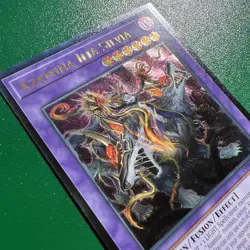 Yugioh Azamina Ilia Silvia Ultimate Rare OP28-EN003 Near Mint - Image 3