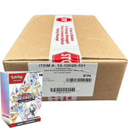 Pokemon TCG: Prismatic Evolutions Booster Bundle Sealed 25 Box Case - Image 1