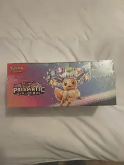Pokemon TCG: Prismatic Evolutions Booster Bundle Display Case Factory sealed - Image 1