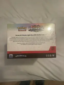 Pokemon TCG: Prismatic Evolutions Booster Bundle Display Case Factory sealed - Image 4
