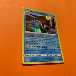 Blastoise Holo Rare HP 017/078 Pokemon Card - Pokemon Go 17/78 TCG - Image 5