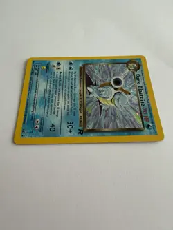 Pokemon Dark Blastoise TCG Team Rocket 3/82 Holo Unlimited Rare Card - Image 3