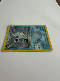 Pokemon Dark Blastoise TCG Team Rocket 3/82 Holo Unlimited Rare Card - Image 4