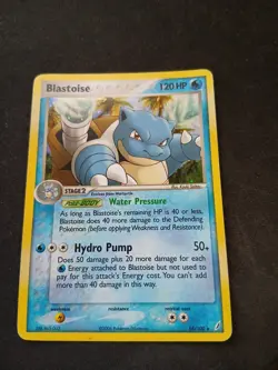 Pokemon TCG - Blastoise - Rare Holo - EX Crystal Guardians - 14/100 - MP - Image 1