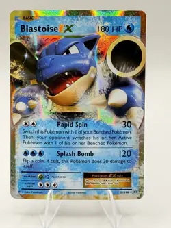 Blastoise EX 21/108 - XY Evolutions Ultra Rare Holo, Pokemon TCG NM - Image 1