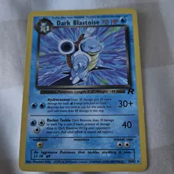 Pokemon TCG Dark Blastoise 20/82 Team Rocket Non-Holo Rare Card - Image 1